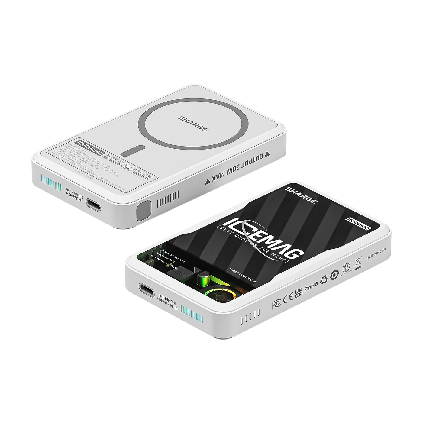  sharge ICEMAG Magnetic Power Bank